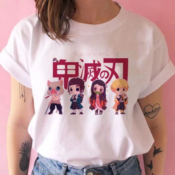 

kimetsu no yaiba demon slayer women t shirt women graphic top tees Japanese anime tshirt harajuku kawaii streetwear punk t-shirt