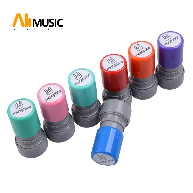 

Guitar Ukulele Common Chord Stamp 6 String 3 Frets Rubber Stamps Guitarra Musical Instrument For Player Teachers/ Student New