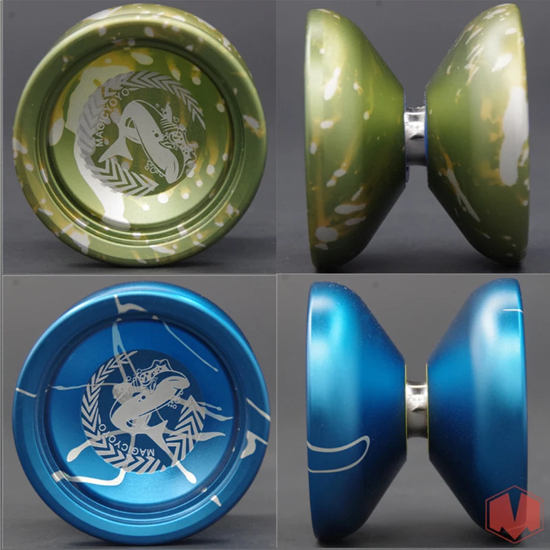 MAGICYOYO--N12 Great White Shark Delicate Touch Lasting Sleep Game Ball Promotions Classic Professional Metal YO-YO Toy Gift