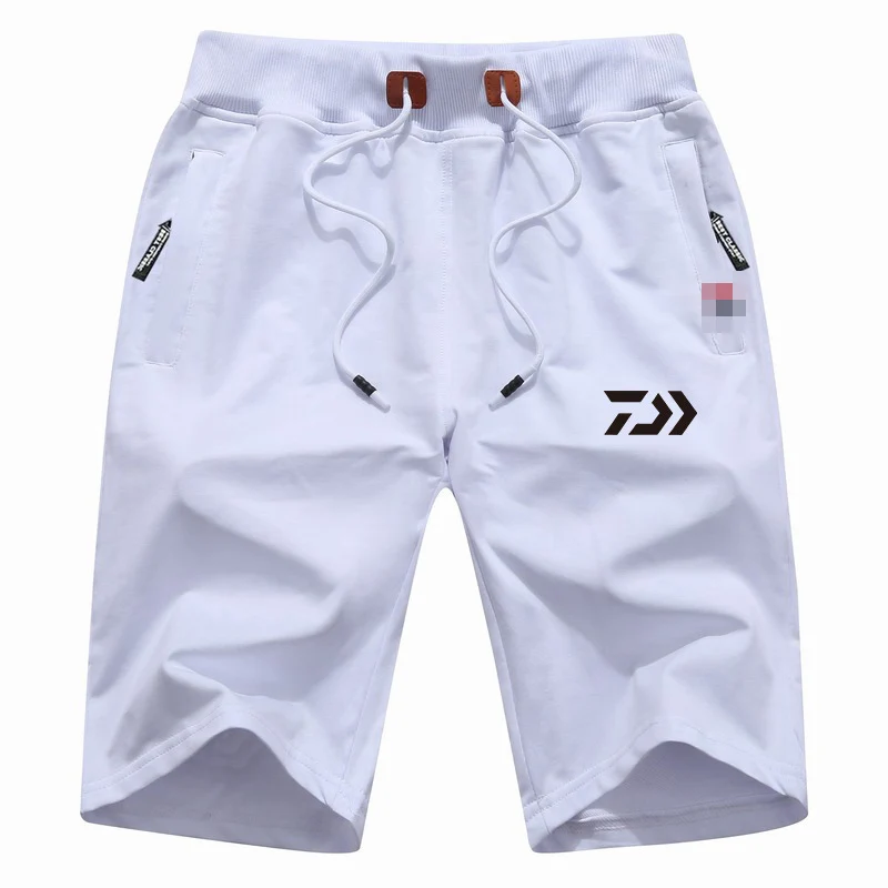 S-4XL большой Размеры брюки для рыбалки летние шорты брюки для отдыха на открытом воздухе Пеший Туризм Восхождение Рыбалка Костюмы спортивными брюками для Для мужчин - Цвет: White
