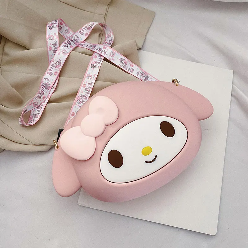 

Luxury Crossbody Silicone Cell Phone Shoulder Bag Messenger Bags Fashion Daily Use for Women Wallet HandBags Cartoon Bucket Bags