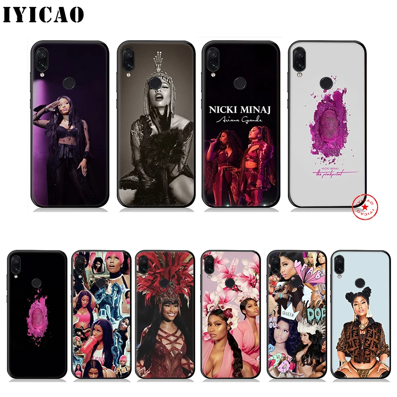 Популярный мягкий чехол IYICAO Nicki Minaj для Xiaomi Redmi Note 8 7 6 5 Pro 5A 4X силиконовый |
