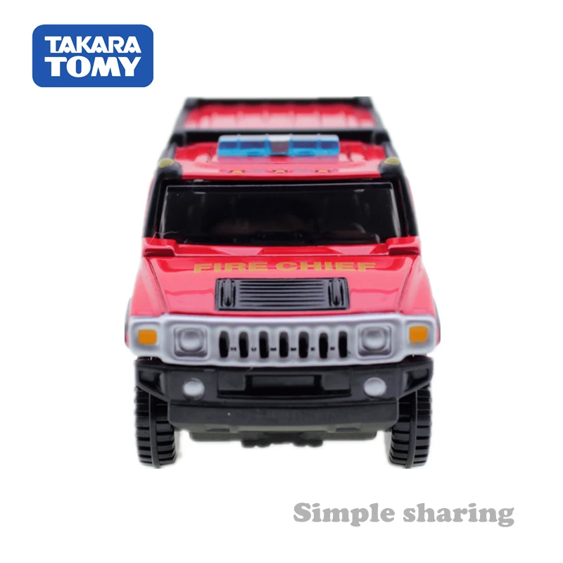Магазин Takara Tomy Tomica оригинальный комплект модели автомобиля Hummer H2 Fire Chief Лидер