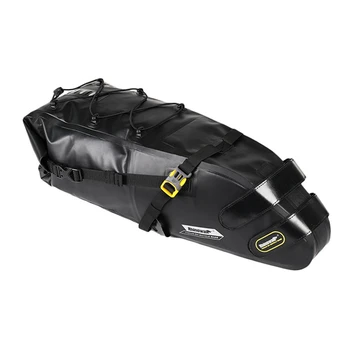 

RHINOWALK Full Waterproof Bicycle Saddle Tail Pack Road Bike Lightweight Long-Distance Riding Bag 13L