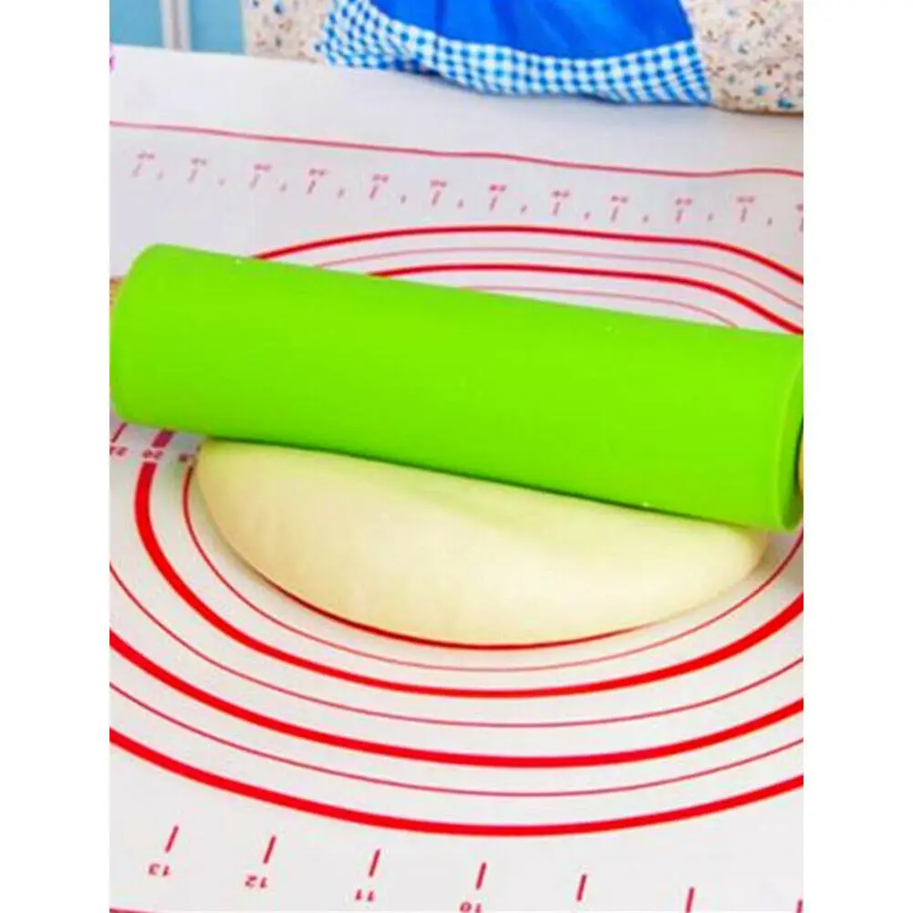 30 см антипригарное помадка Скалка дети торт тесто ролик выпечки инструменты для приготовления пищи