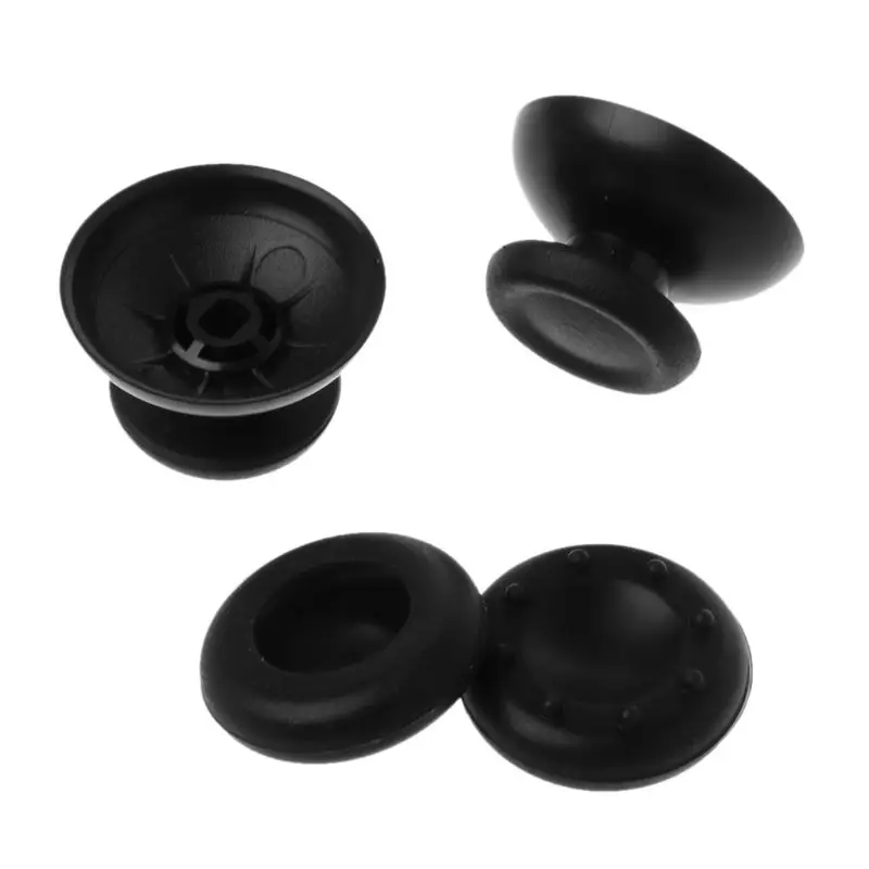 3D Analog Axis Module Potentiometer Black Joystick Thumbsticks Silicone Cover Screwdriver Replacement Kits for Playstation 4 PS4
