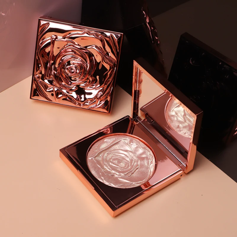 

Diamond Drill Rose Highlight Brighten Skin Face and Body Highlight Shimmer Shinny Long lasting Waterproof Facial Bronzer Makeup