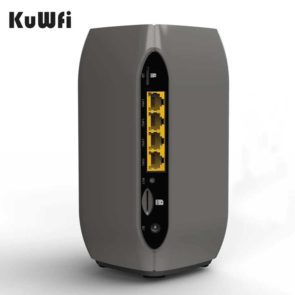 

KuWFi 4G Роутер Новый 150mbps беспроводной CPE WIFI роутер разблокированный 3G/4G LTE сеть WiFi SIM роутеры до 64 пользователей