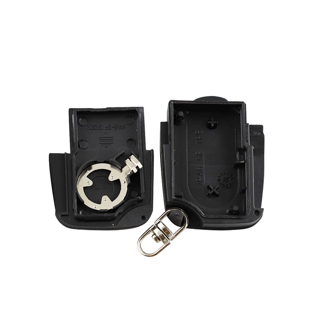Keyforkesscustodia a 2 pulsanti per telecomando con chiave a conchiglia per Audi TT A2 A4 A6 A8 TT Quattro portachiavi pieghevole CR1620/CR2032 - Hb5b33da689c84ffe8d218ec4f774dc79g