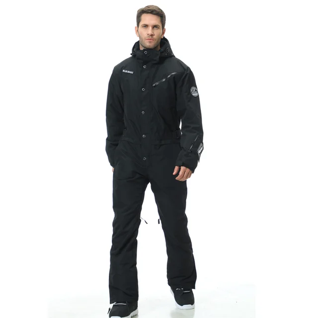 US $94.40 blue magic waterproof snowboarding one piece skiing jumpsuit men snowboard 30 degrees snow ski sui