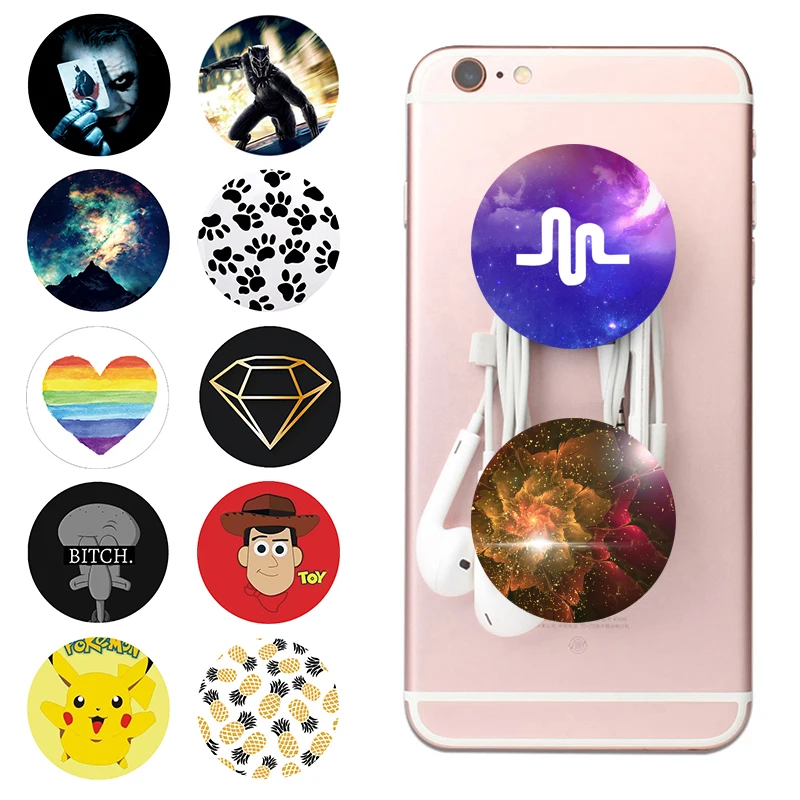 

2019 Original PopSoket Holder Stand Clip Phone Grip Ring PipSocket Phone Cover Pocket Socket for iPhone X 8 7 6s Xiaomi Redmi