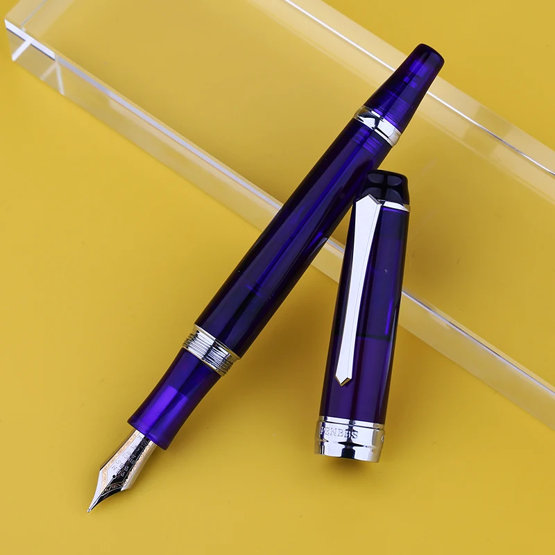 筆記具 pg4 Penbbs 456負圧真空ペン透明樹脂二色先クラウド刃書道筆記練習