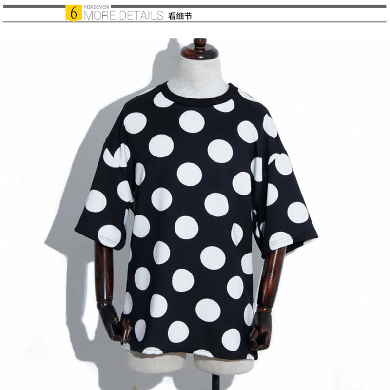 polka dot t shirt mens