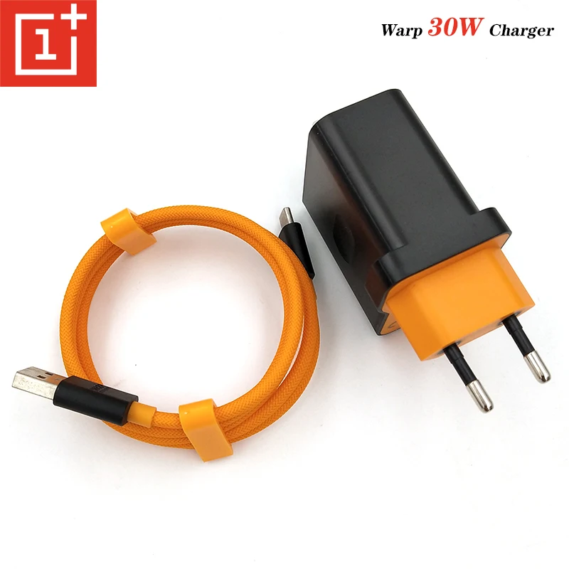 Oneplus 8 Pro 30W Charger Mclaren Warp Dash Adapter 6A Type C USB Cable For One plus 1+ 8T 7 7T 6 6T 5 5T Nord N10 N100 | Мобильные