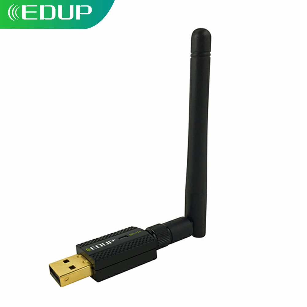 EDUP Беспроводной USB Wi-Fi адаптер USB2.0 модем 300 Мбит/с 802.11n usb-сетевая карта простая