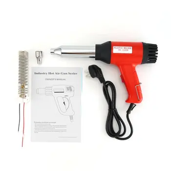 

Electric Hot Heat Air Gun Blower 1000W Temperature Adjustable Thermal Power tool Plastic Soldering Welding Tool