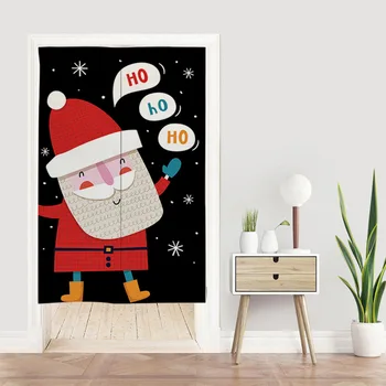 

Christmas Door Curtain Partition Curtain Feng Shui Curtain Bathroom Kitchen Living Room Curtain Porch Curtain