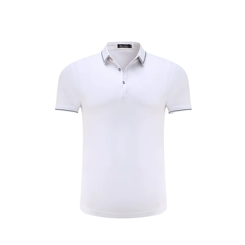 white YOTEE, Летняя Повседневная Деловая Высококачественная футболка поло с коротким рукавом, индивидуальная компания, индивидуальная хлопковая рубашка поло для мужчин и женщин - Цвет: white