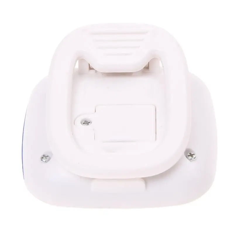 New Multi-function Pedometer Distance Calorie Counter 5 Steps Buffer Error Correction Large LCD Display with Belt,Blue