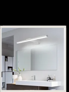 Luminária led espelhada de parede, 40-120cm 16-48w