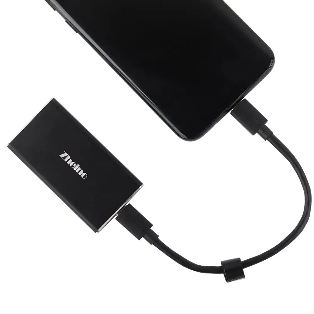 Zheino портативный SSD USB 3 1 120 ГБ 240 480 Гб внешний жесткий диск для ноутбука настольного