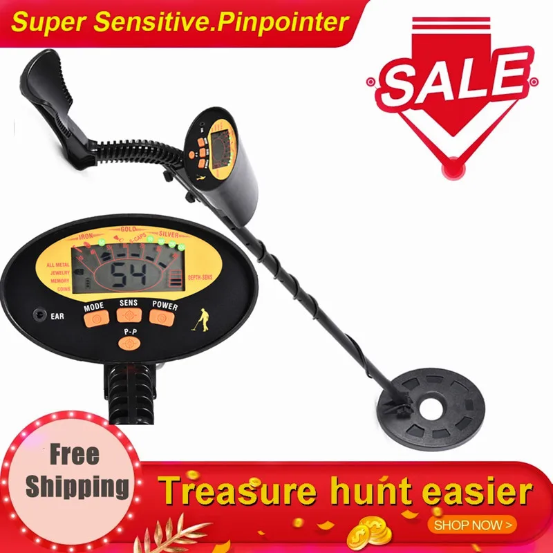 

MD900 High Sensitivity Portable Easy Installation Underground Metal Detector Jewelry Treasure Gold Metal Detecting Tool Finder