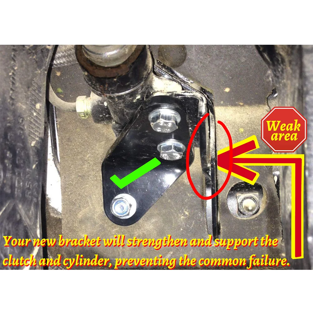 

Auto Transporter Durable Easy Install Repair Clutch Pedal Bracket Replacement Cracking Prevent Effective Car Reinforcement