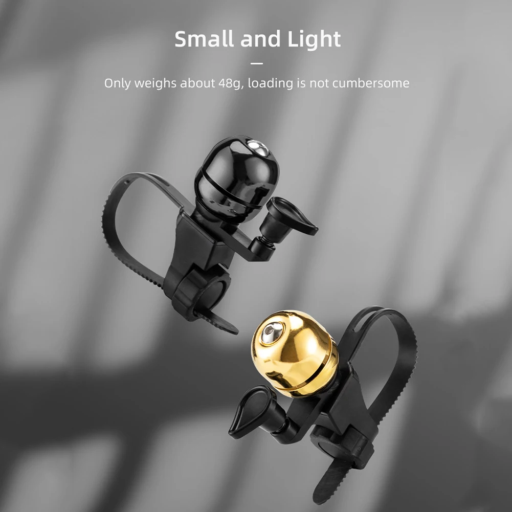 Accessoire Sécurité Cycliste Sonnette Vélo YALiya - 2 Pièces Alliage Aluminium, Son Cristallin Pour VTT, Route Et Ville Sonnette Vélo Enfant