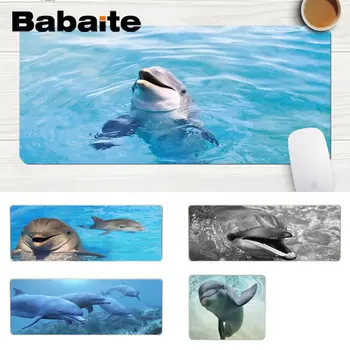

Babaite Vintage Cool Cute dolphin DIY Design Pattern Game mousepad Laptop Gaming Lockedge Mice Mousepad Gaming Mouse Pad