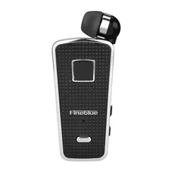 Fineblue F970Pro Mini Portable Wireless Earphone with Telescopic Back Design (Black)
