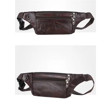 

New 2020 Leather men's Belt Small Pockets Waist Convenient Cashier Cashier Wallet Neutral Universal Pockets