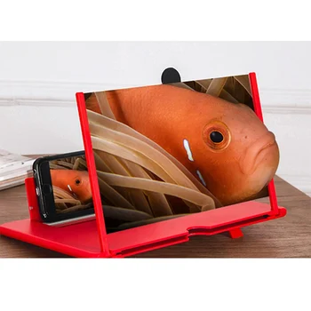 

Thin Foldable Mobile Phone Screen Amplifier HD Folding Stand Bracket for Home LHB99