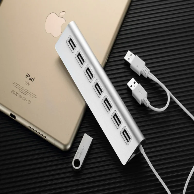 Usb-хаб 3,0 Мульти USB 2,0 док-станция USB высокоскоростной разветвитель 3/4/7 Порты хаб для ПК Компьютерные аксессуары Мульти USB Порты и разъёмы USB разветвитель