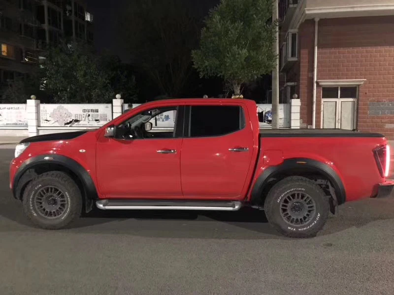 Для Nissan NP300 Navara 2015 2018 боковая Шаговая панель nerf высококачественный алюминиевый