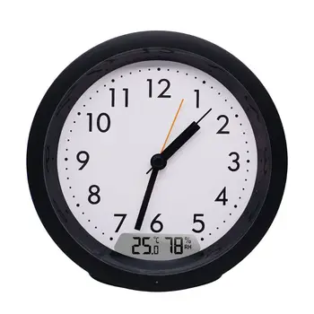 

Alarm Clock Modern Design Digital Temperature Humidity LED Desk Table Clocks