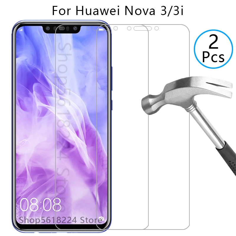 Чехол для huawei nova 3i чехол из закаленного стекла 3 i i3 nova3 nova3i защитная пленка экрана