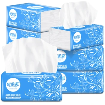 

3 Ply Toilet Paper Super Soft Gentle Skin-friendly Paper Towel for Adult Kids Wood Pulp Bathroom Tissue Household Napkin Paper