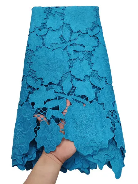 

African cord lace fabric with stone latest african laces 2019 high quality guipure lace nigerian lace fabrics for dress