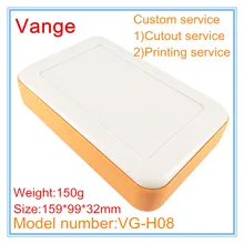 2 шт./лот литьевые коробки IP54 ABS пластиковые ручные корпуса чехол для портативного электронного устройства 159*99*32 мм