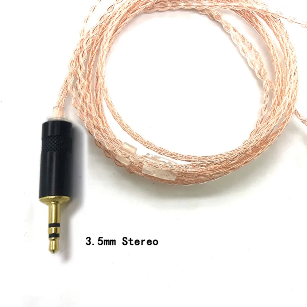 Thouliess Free Shipping 8 core 0 75mm 2Pin Headphone Upgrade Cable for Ultimate Ears UE TF10 TF15 5Pro SF3 SF5 UE18 Headphones