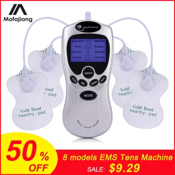 

8 models EMS Electric herald Tens Machine Acupuncture Body Massage Digital Therapy Massager Muscle Stimulator Electrostimulator