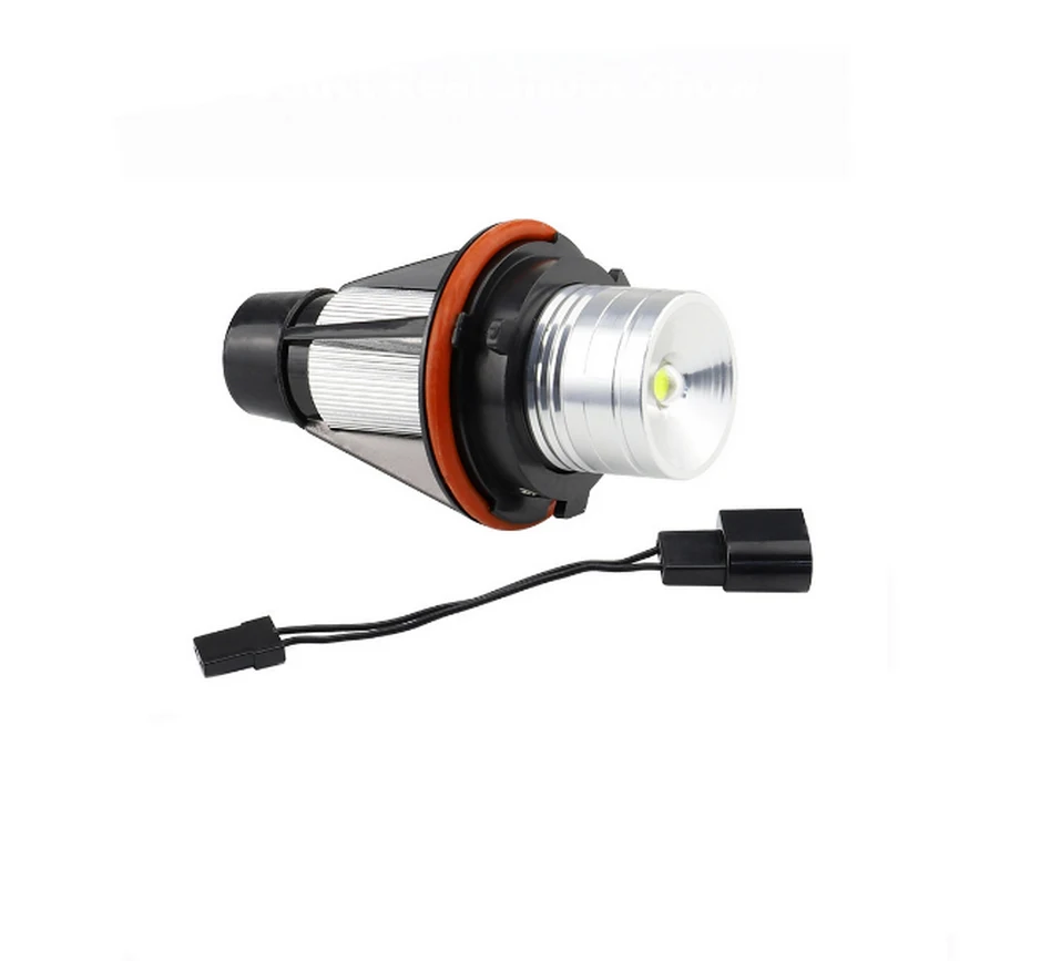 2X Angel Eye E39 5W светодиодный фонарь для автомобиля фары 12V 6000K декоративные лампы белый светодиодный светильник
