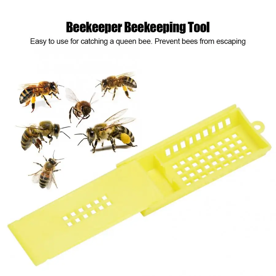 Профессиональная 25 шт. портативная маточная Клеточка пластиковая клетка для пчелиной матки, Транспортировочная Ловец пчеловод пчеловодство инструмент