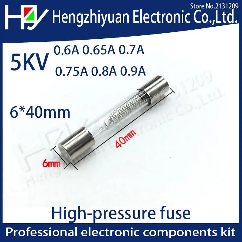 5KV специальный микроволновая печь предохранитель для духовки 6*40 мм 0.65A 0.7A 0.75A 0.8A 0.85A 0.9A 1A стеклянная трубка плавкий предохранитель 5000 в 700MA 6х40 мм высокого давления|Перемычки|   | АлиЭкспресс