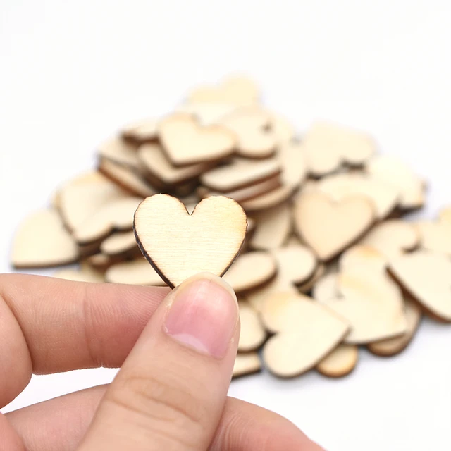 wooden wedding ornaments