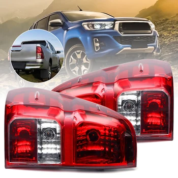 

Tail Light For Toyota Hilux Revo 2015 2016 2017 2018 Tail Light Car Red Shell Rear Reverse Brake Sigal No Bulb Accessories