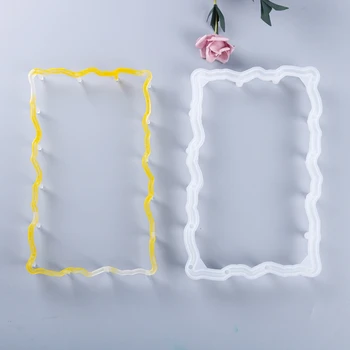 

DIY Tray Holder Casting Silicone Mould Crafts Fruit Plate Bracket Making Tool Crystal Epoxy Resin Mold