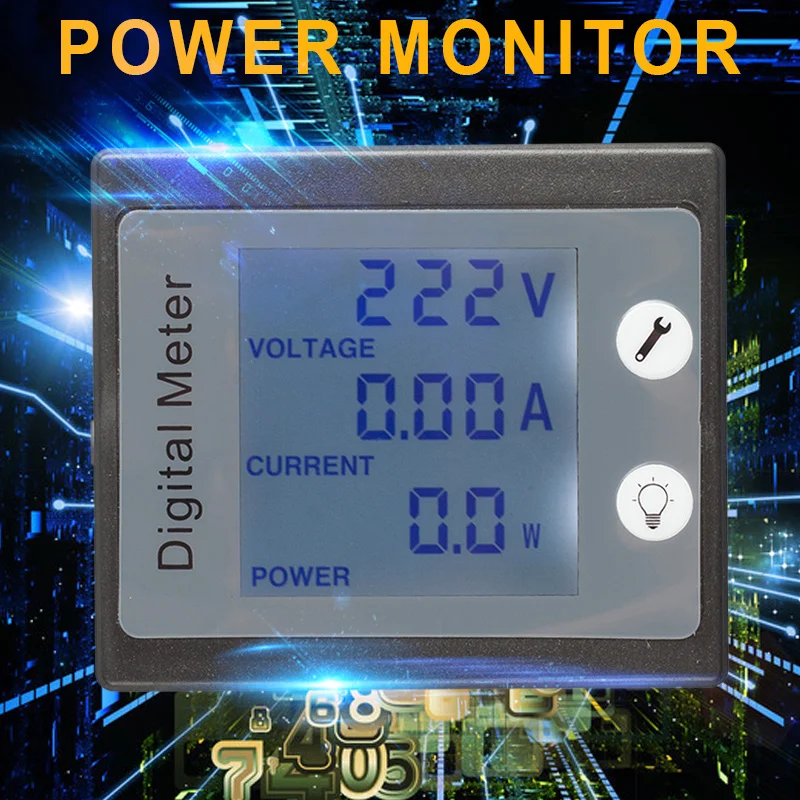 

Digital Display Multimeter Voltage Current Power Energy Meter Test Tool PZEM-011 Backlight PUO88