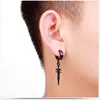 Original unique Mens single Spike stainless steel earring,guys jewellery,accessory, hipster, grunge style, punk, dagger earrings ► Photo 3/6