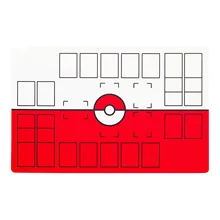 Делюкс 2 игрока совместимый Pokemon стадион коврик доска торговые карты игровой коврик 71*45 см Детский Рождественский подарок